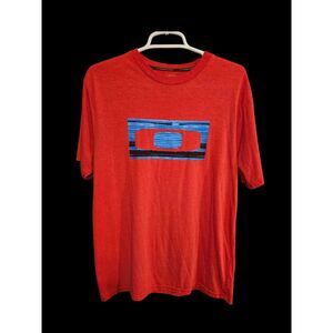 Oakley Men's Crew Neck T-Shirt- Red Size‎ L (W98)